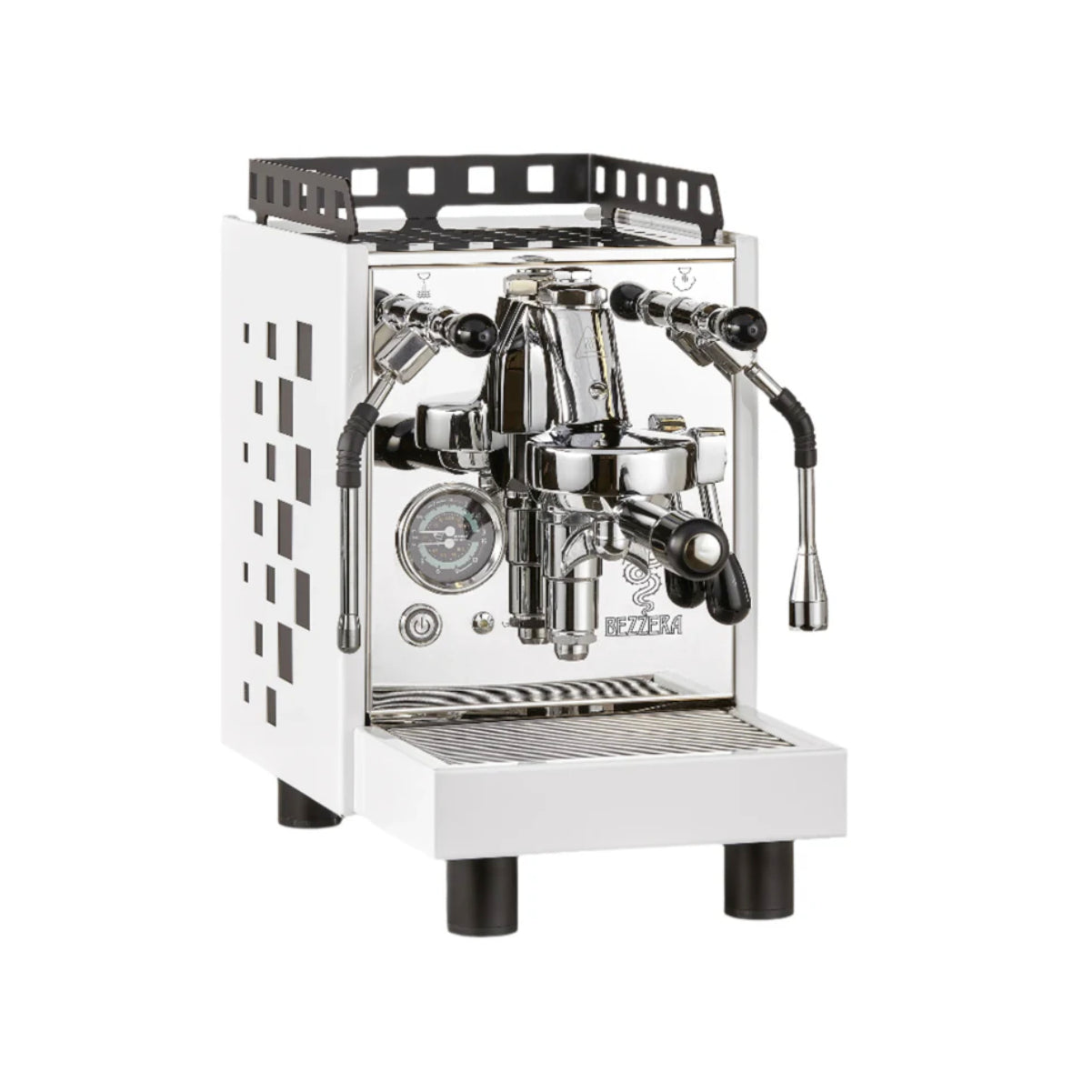 Bezzera Aria MN Semi-Automatic Espresso Machine (White)