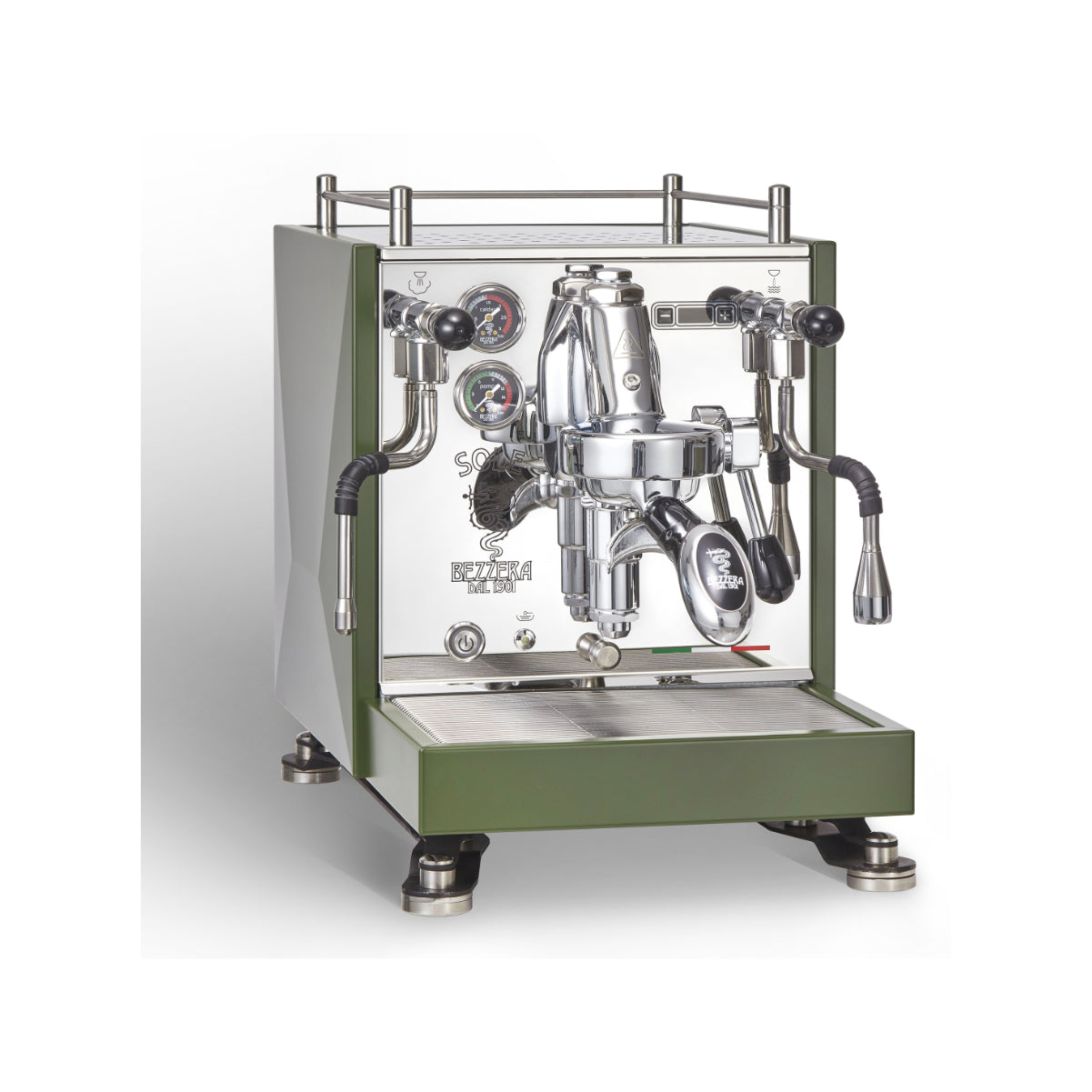 Bezzera Sole Semi-Automatic Espresso Machine (Matte Green)