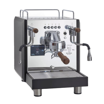 Bezzera Duo DE Dual Boiler Espresso Machine With Volumetric Dosing - Black
