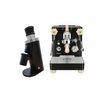 Lelit Bianca V3 Espresso Machine & DF64 Coffee Grinder (Black)