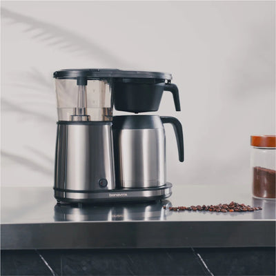 Bonavita Connoisseur 8-Cup Coffee Maker with Thermal Carafe BV1901TS (Stainless Steel)