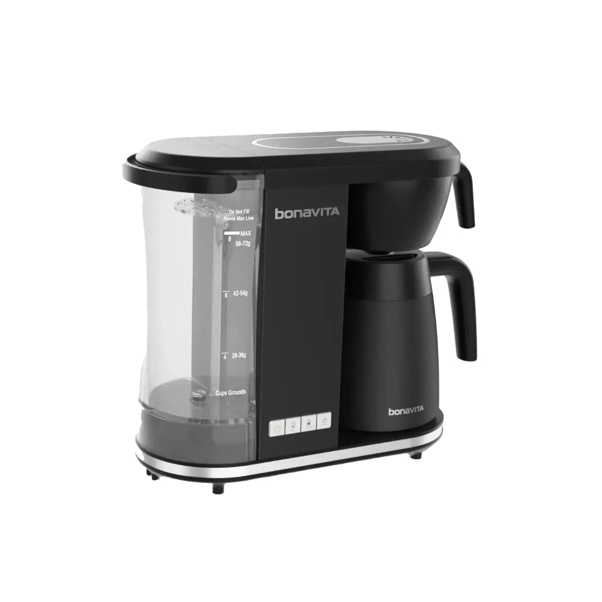 Bonavita Enthusiast 8-Cup Coffee Maker with Thermal Carafe BVC2201TS-MB (Matte Black)