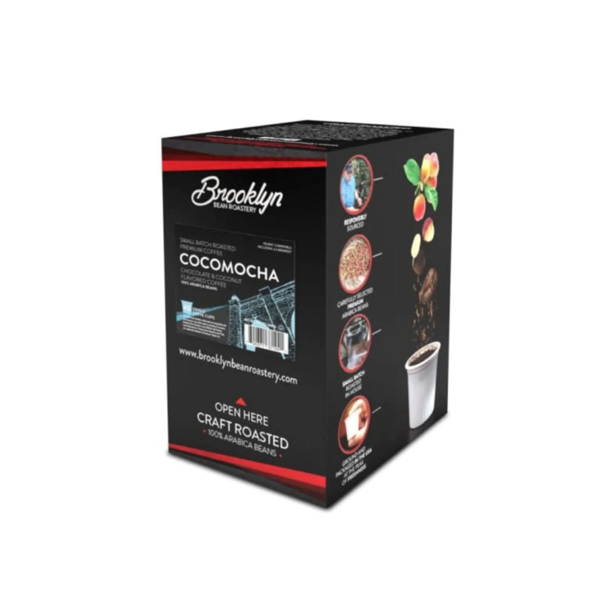 Brooklyn Bean Cocamocha Single-Serve Coffee Pods