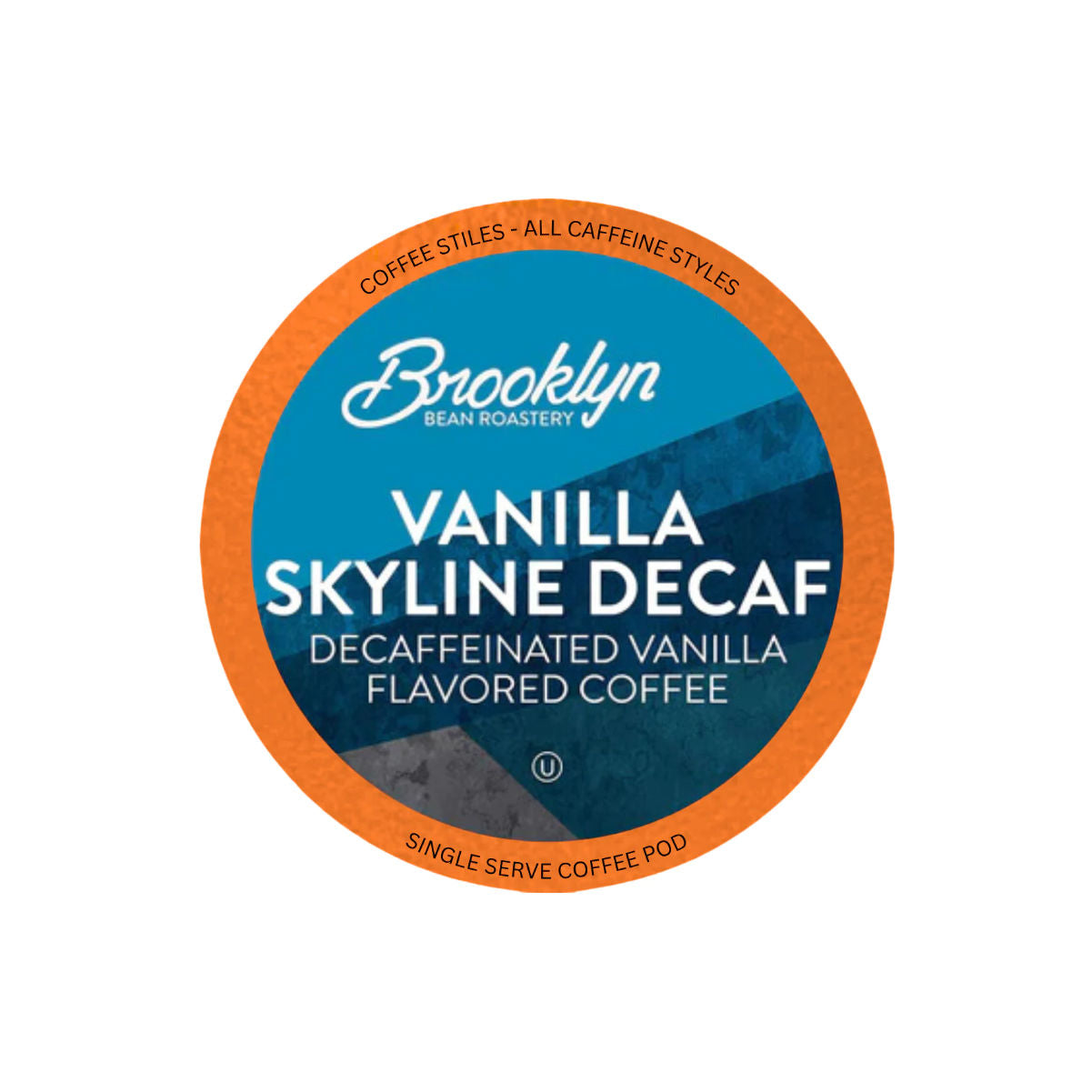 Brooklyn Bean Decaf Vanilla Skyline Single-Serve Coffee Pods
