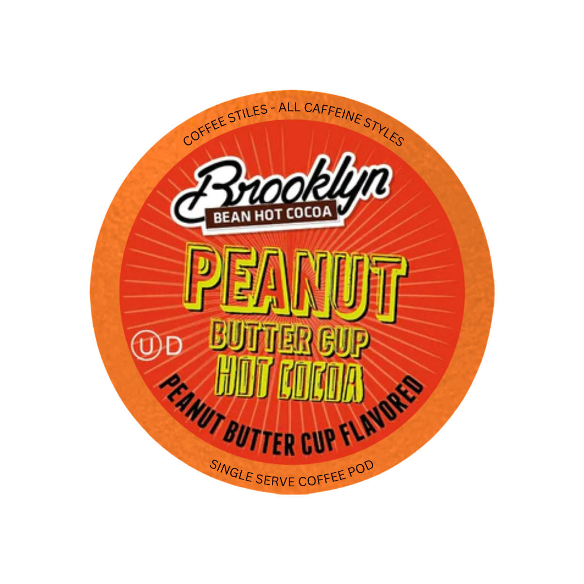 Butter Single Brooklyn Bean Hot Choc Peanut Butter Single-Serve Coffee Pods – The ...