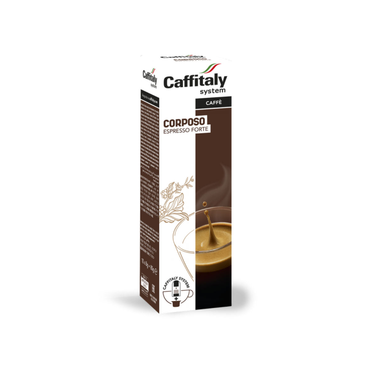 Caffitaly Corposo Coffee Capsules (Pack Of 10)