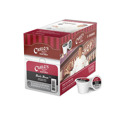 Carlo's Bake Shop (Cake Boss) Bada Boom Italian Single-Serve Coffee Pods