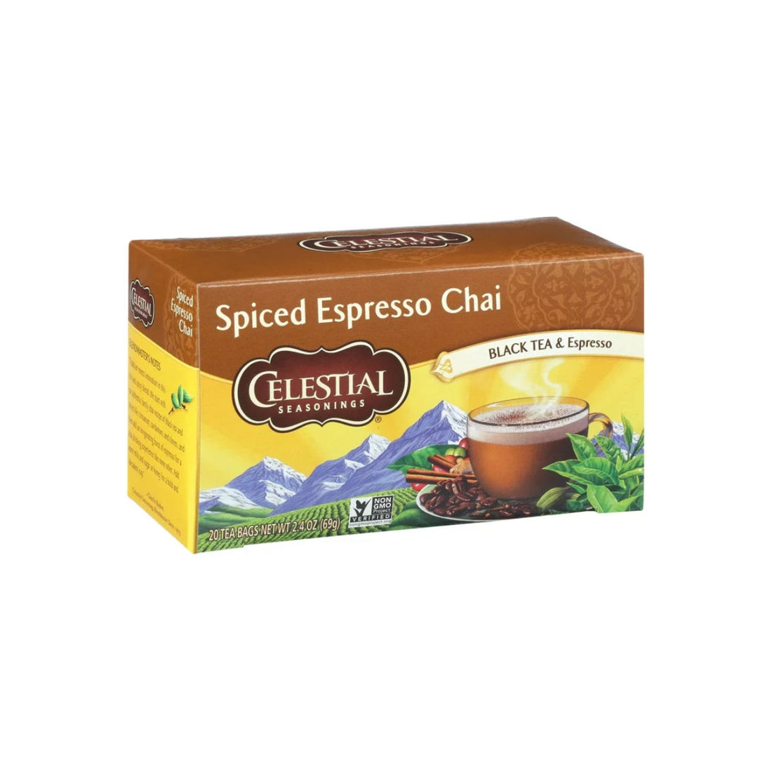 Celestial India Spice Chai Tea SingleServe Coffee Pods (Pack of 24