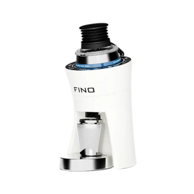 Moulin à café expresso monodose Compak Fino avec balance intégrée (Blanc)