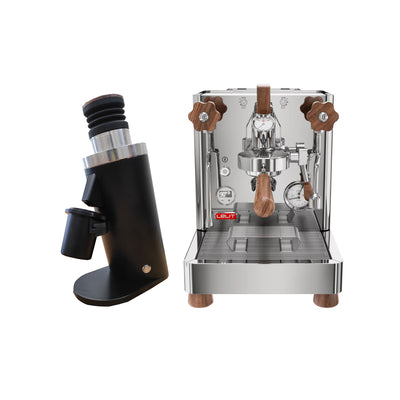 Lelit Bianca V3 Espresso Machine (Stainless Steel) and DF64 Gen 2 DLC Burrs Grinder (Black) - Bundle