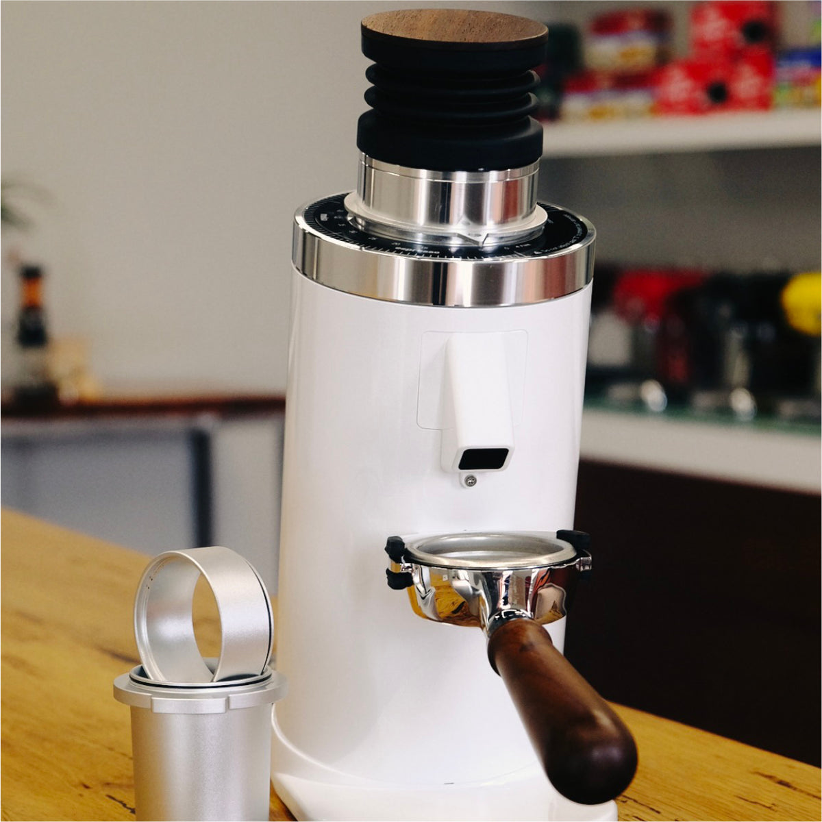 Df64 DF64 Gen 2 Single Dose Coffee Grinder With DLC Burrs (White) – The ...