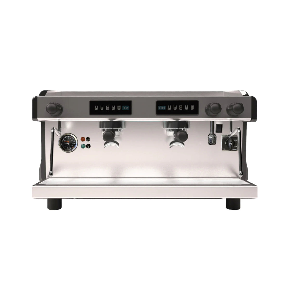 Machine à expresso volumétrique professionnelle Di Giorgio LAB 100 - 2 groupes 220V (Noir)