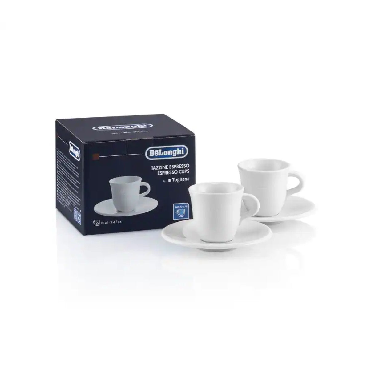 De'Longhi Porcelin Espresso Cups - DLSC308