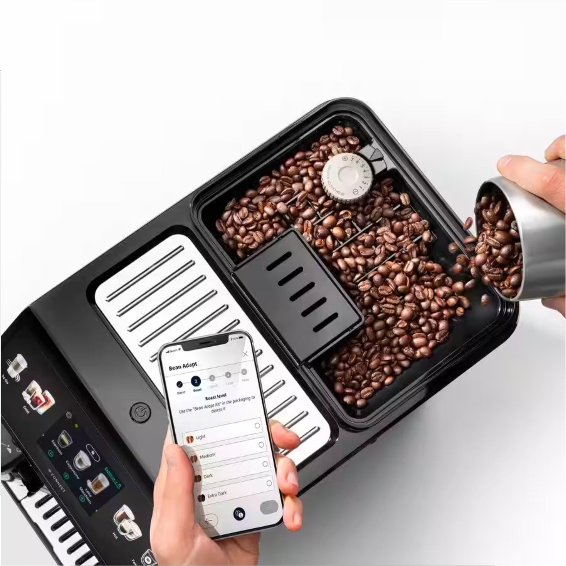 De'Longhi Dinamica PLUS Automatic Cappuccino & Espresso Machine – The  Kitchen Barista & Gifts