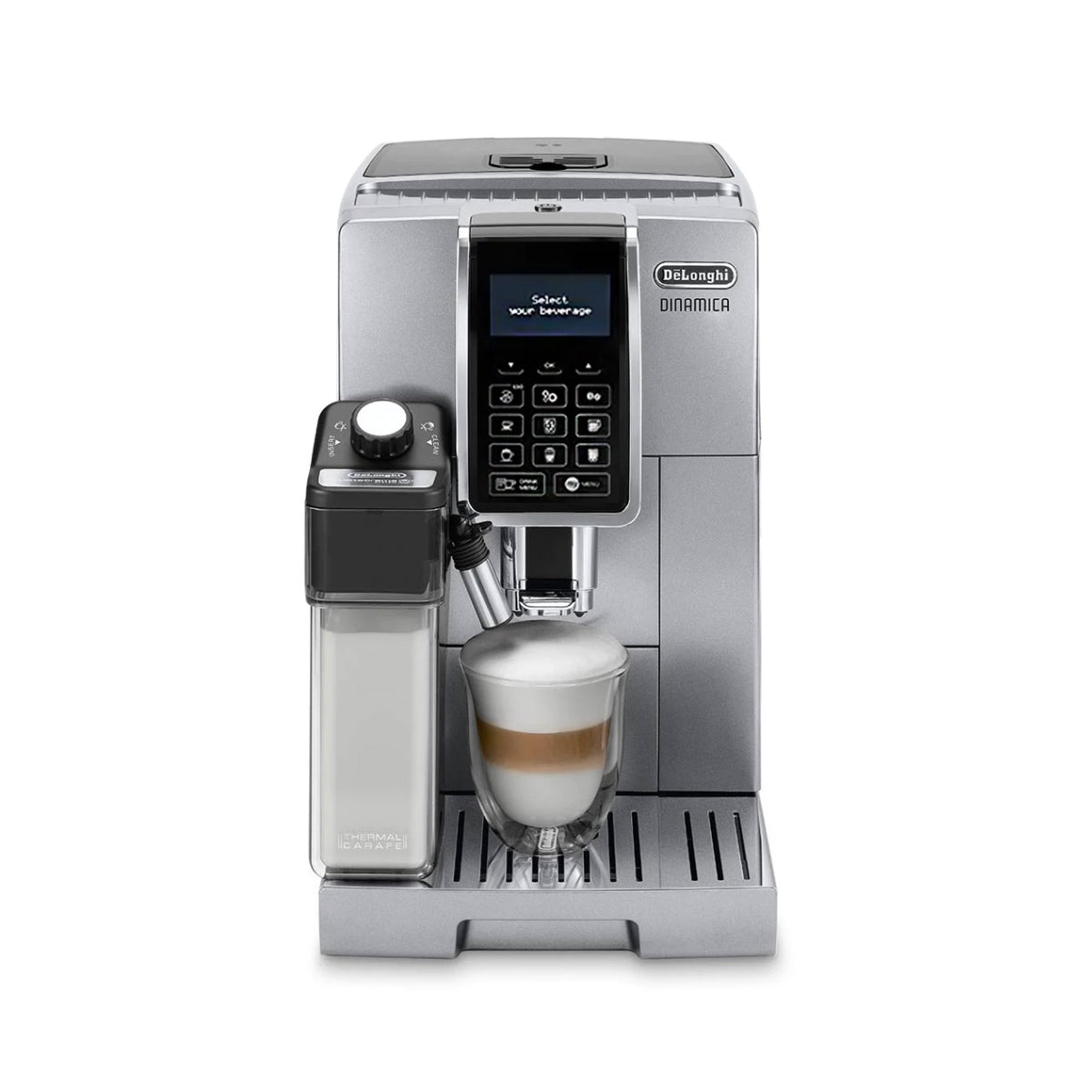 De'longhi Dinamica Over Ice Fully Automatic Coffee And Espresso Machine -  Ecam35020w : Target