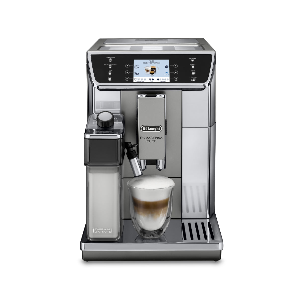 De'Longhi PrimaDonna Elite Automatic Cappuccino & Espresso Machine With LatteCrema System - ECAM65055MS