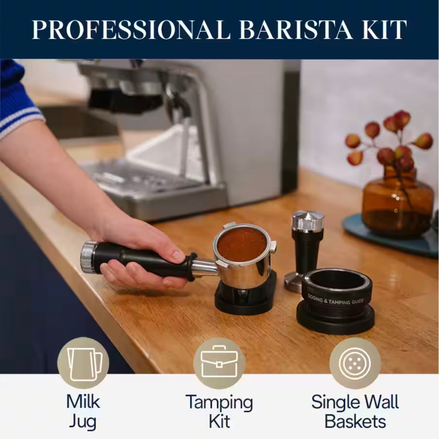 De'Longhi La Specialista Arte Evo Semi-Automatic Espresso Machine with Cold Brew (Metal) - EC9255M