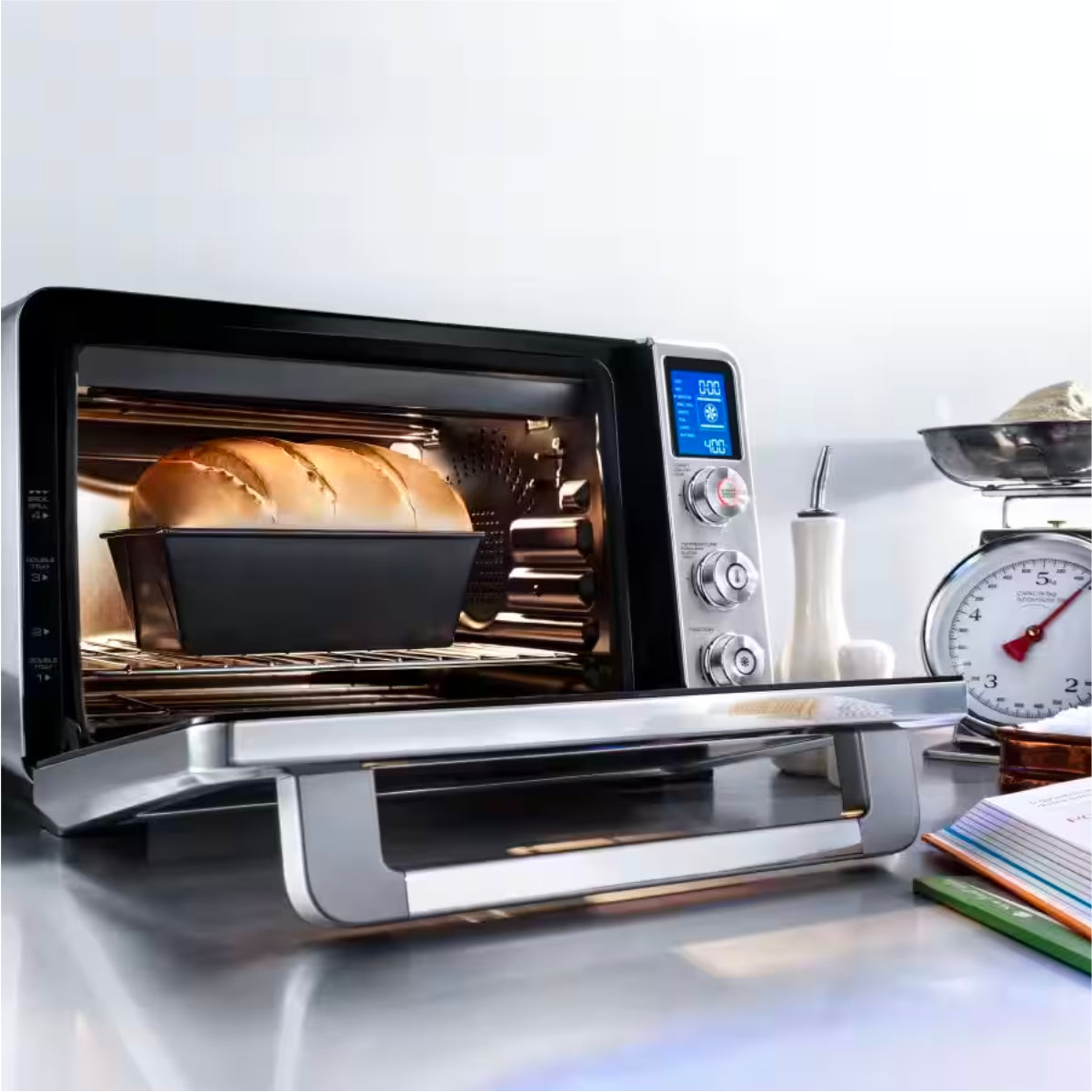 De Longhi Livenza Convection Toaster Oven Stainless Steel The