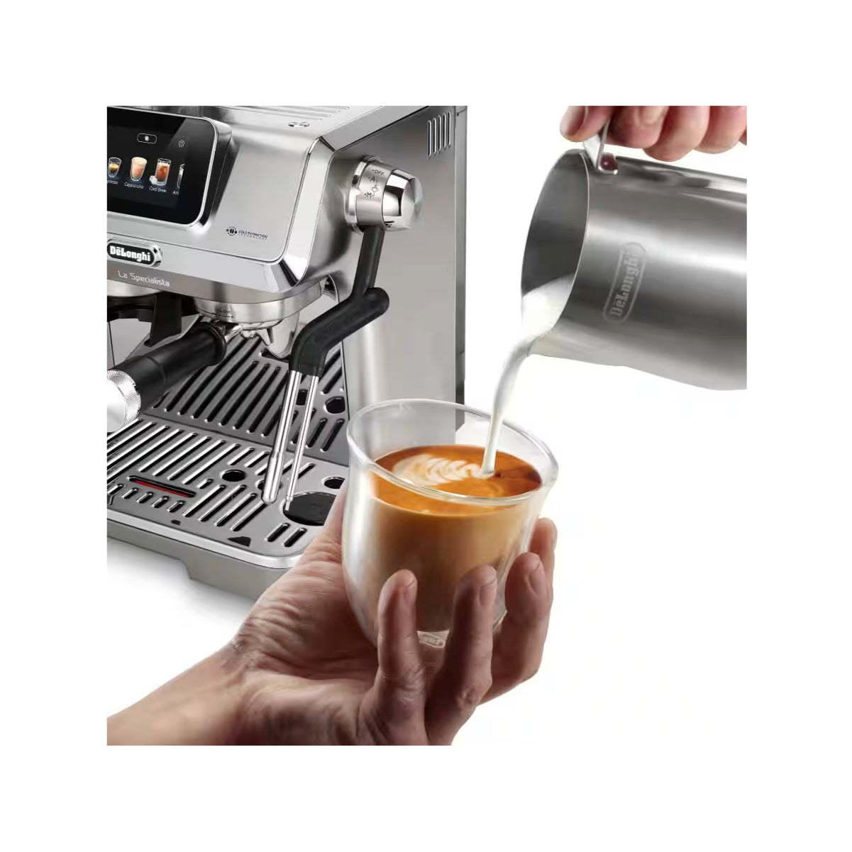 De'Longhi La Specialista Touch Semi-Automatic Espresso Machine with Cold Brew (EC9455M)