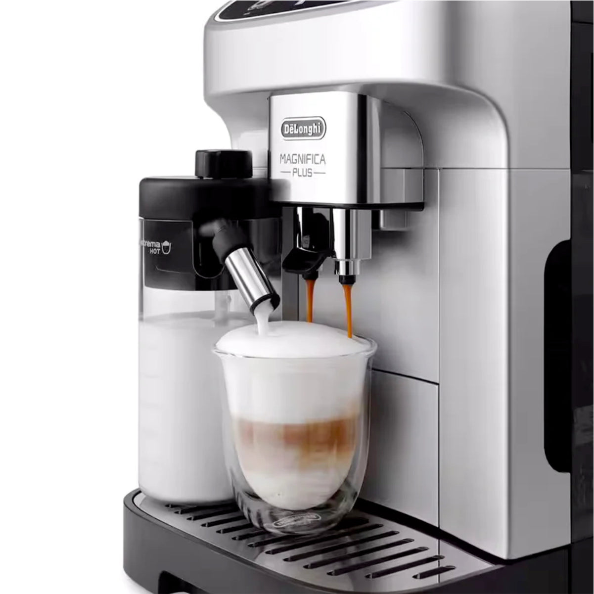 De'Longhi Magnifica Plus With LatteCrema Automatic Espresso Machine - ECAM32070SB