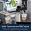De'Longhi Dinamica PLUS Non Connected With LatteCrema System (Silver) - ECAM38085SB