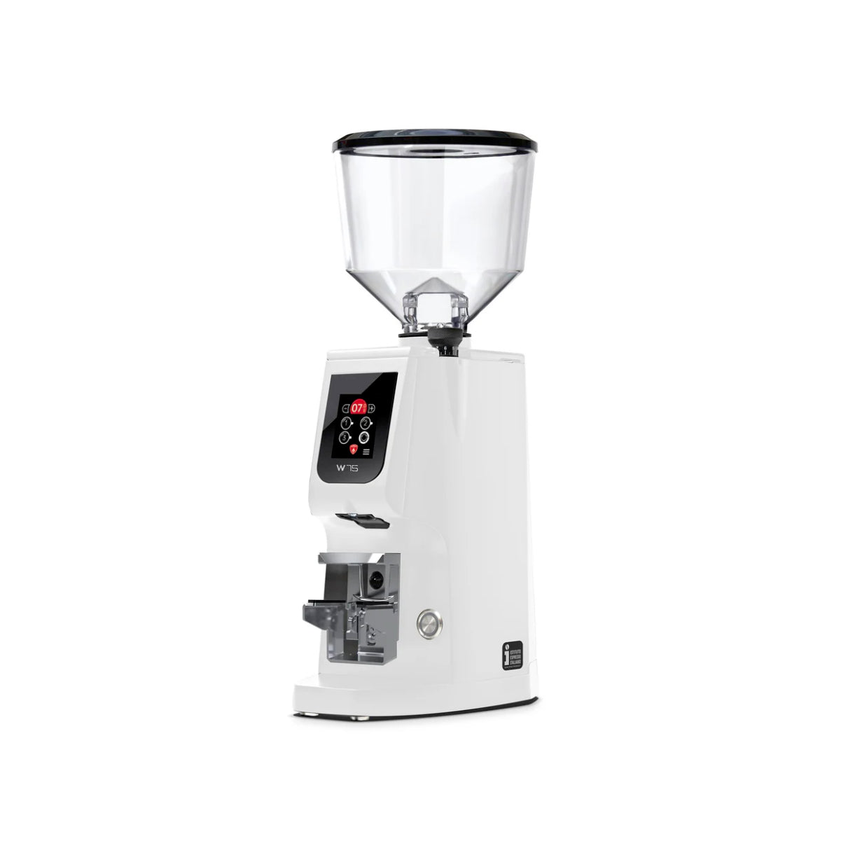 Eureka Atom W 75 Grind By Weight Coffee Grinder (White)