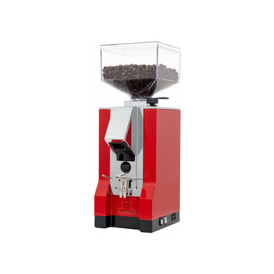 Eureka Mignon Silenzio 55 Flat Burr Coffee Grinder (Red)