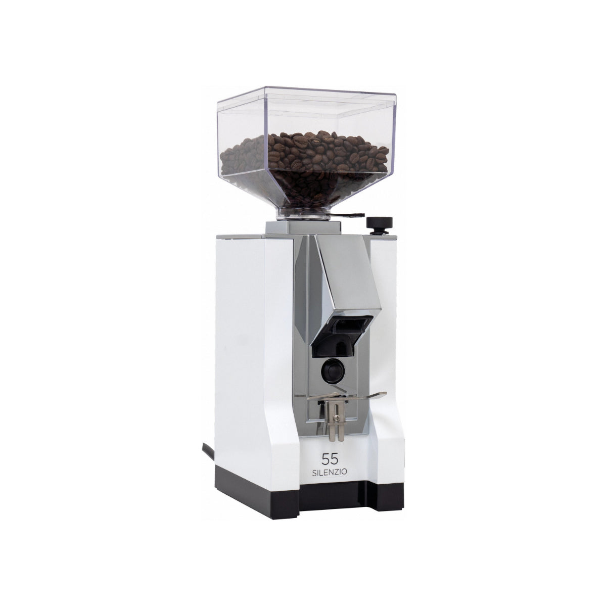 Eureka Mignon Silenzio 55 Flat Burr Coffee Grinder (White)