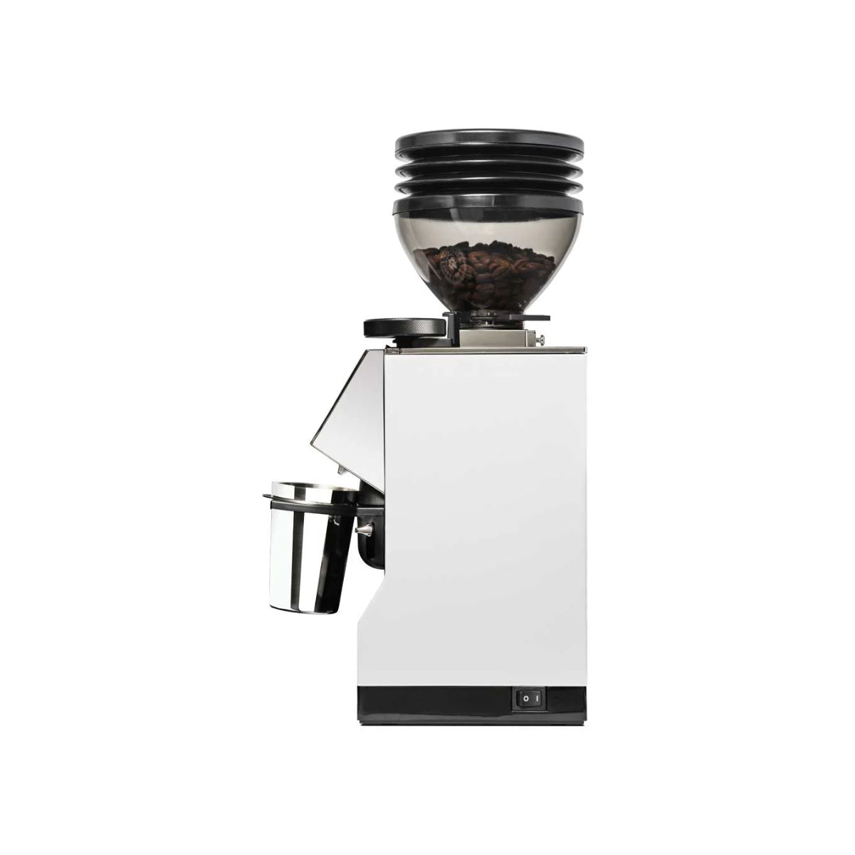 Quick Mill Pop-Up Espresso Machine (White) & Eureka Mignon Zero 55s (White) - Bundle