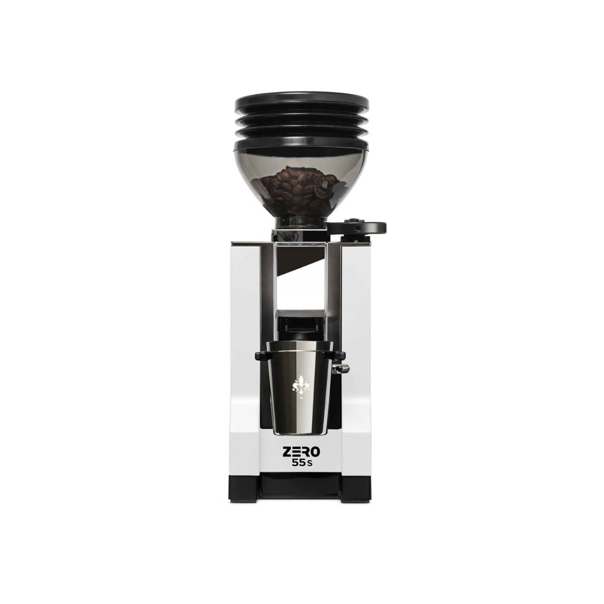 Quick Mill Pop-Up Espresso Machine (White) & Eureka Mignon Zero 55s (White) - Bundle