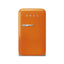 Smeg Retro-Style 16-Inch Compact Refrigerator FAB5UROR3 (Orange)