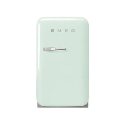 Smeg Retro-Style 16-Inch Compact Refrigerator FAB5URPG3 (Pastel Green)