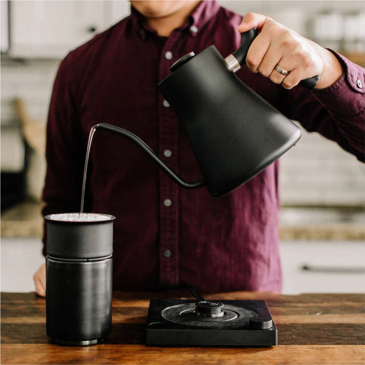 Fellow Stagg EKG Electric Pour Over Kettle (Matte Black)