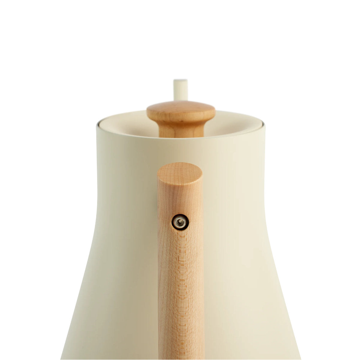 Fellow Stagg EKG Electric Pour-Over Kettle Cream + Maple
