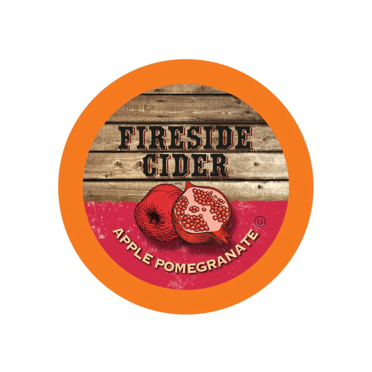 Fireside Cider Apple Pomogranate Single-Serve Coffee Pods (Pack of 40)