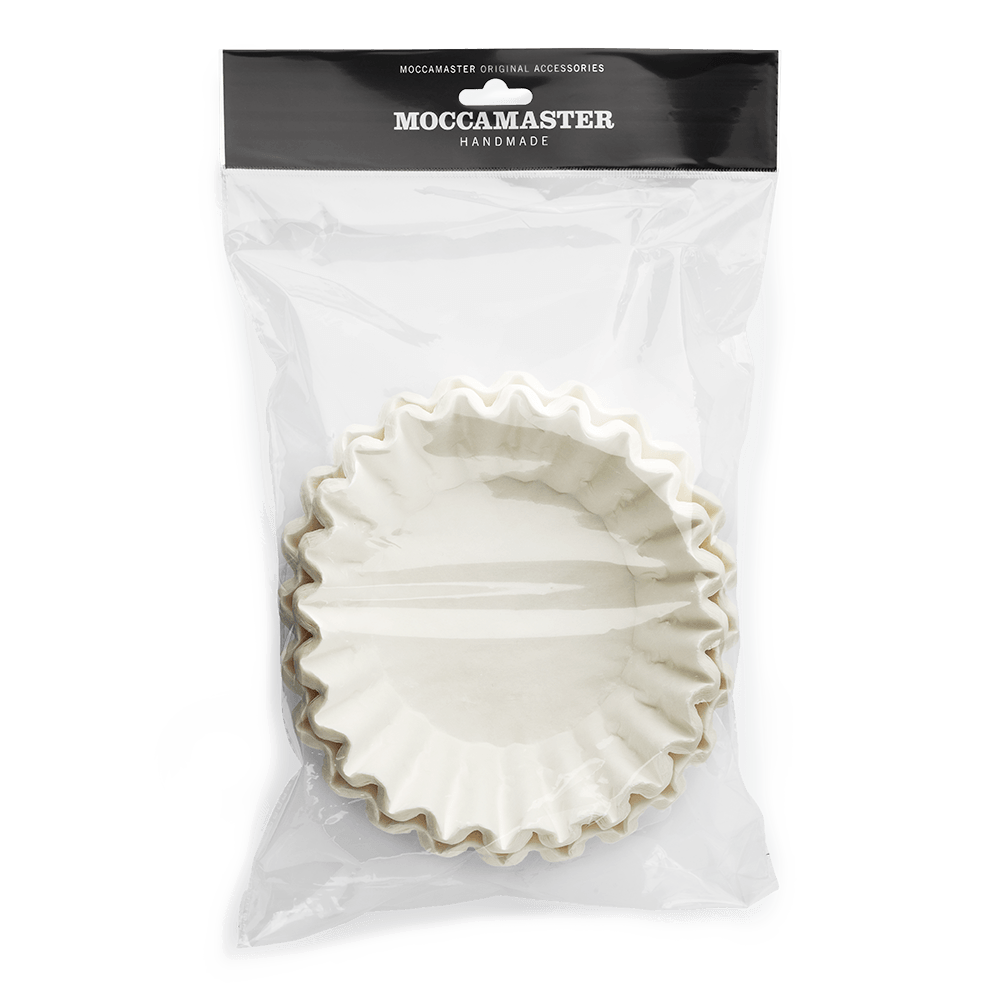 Technivorm Moccamaster Grand 110mm White Paper Coffee Filters (100 Pack)
