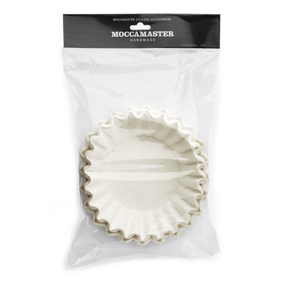 Technivorm Moccamaster Grand 110mm White Paper Coffee Filters (100 Pack)