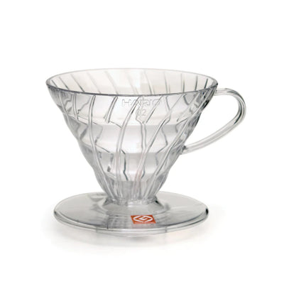 HARIO V60-02 Dripper (Plastic) (Clear)