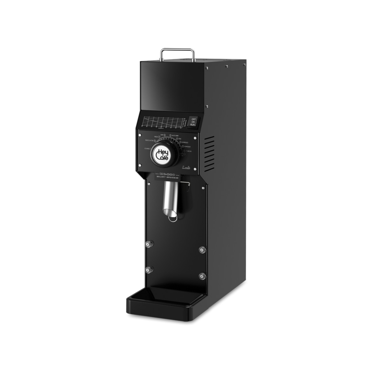 HeyCafe HC-880 LAB S Espresso Grinder (Black)