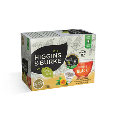 Higgins & Burke™ Loose Leaf Roaring Black Single-Serve Tea Pods