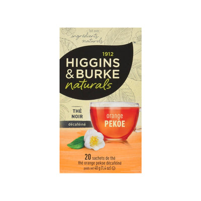 Higgins & Burke Decaf Orange Pekoe Tea Bags (20 Count)