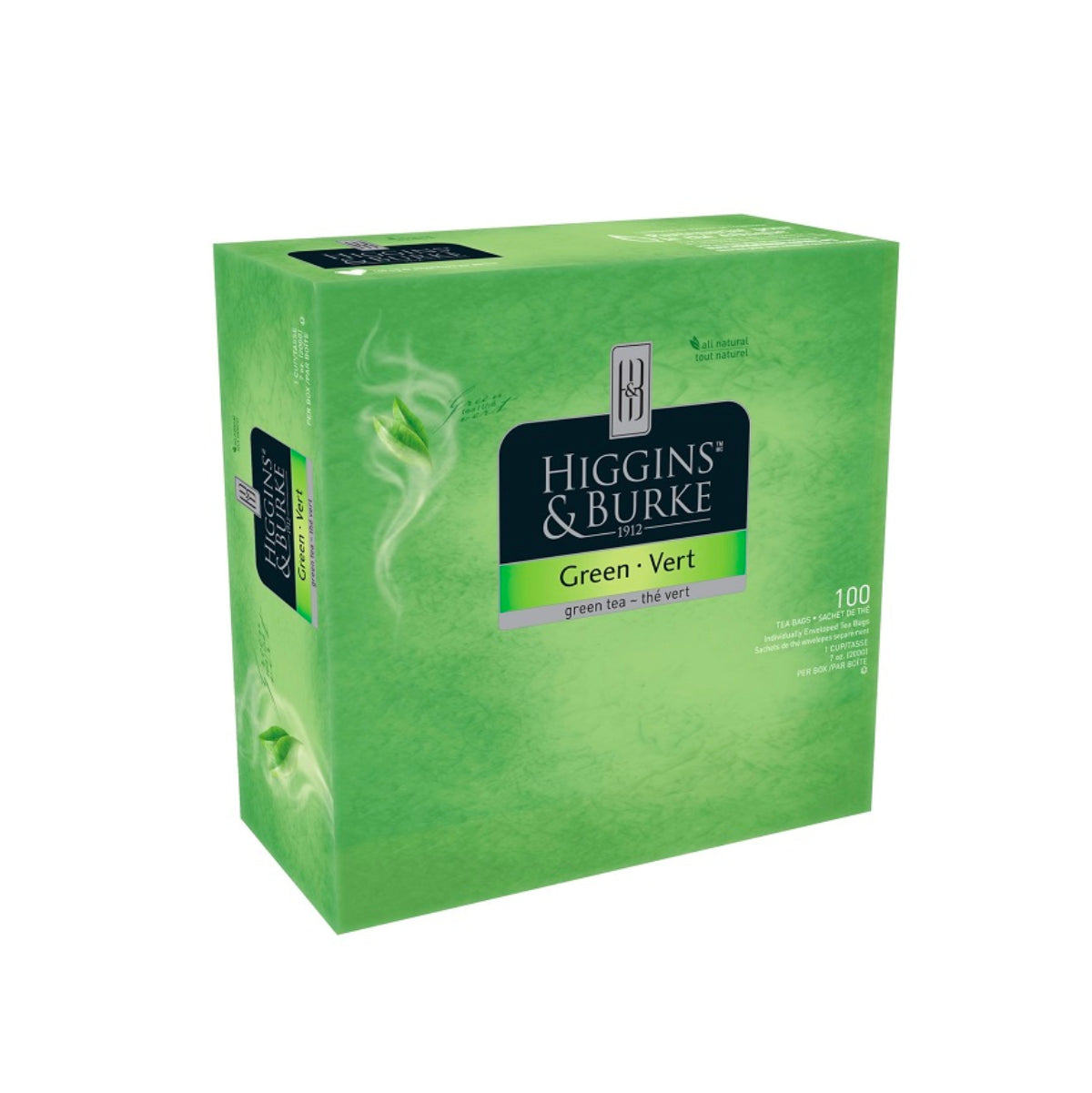 Higgins & Burke Green Tea Bags (100 Count)