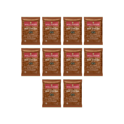 Hollander Premium Dutched Hot Cocoa – 10 x 2.5 lb Bags