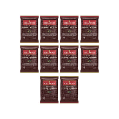 Hollander Sweet Ground Dutched Chocolate – 10 x 2.5 lb Bags