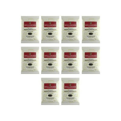 Hollander Sweet Ground White Chocolate – 10 x 2.5 lb Bags