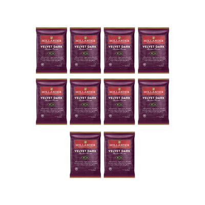Hollander Velvet Dark Chocolate Café – 10 x 2.5 lb Bags