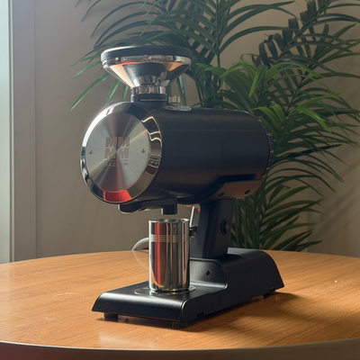 Mazzer Philos Single Dose Flat Burr Espresso Grinder Black - i200D (Open Box- Demo Unit)