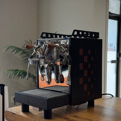 Bezzera Aria MN Semi-Automatic Espresso Machine (Open Box-Black w/ wood)
