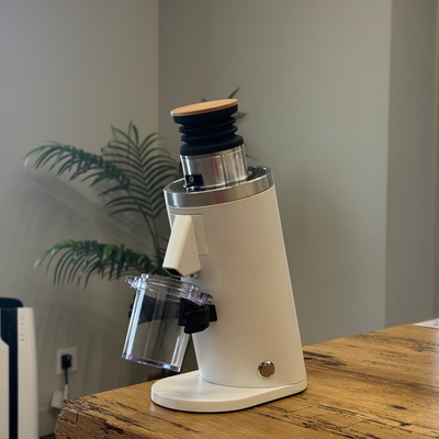DF54 Single Dose Coffee Grinder White (Open Box #54246 Demo Unit)