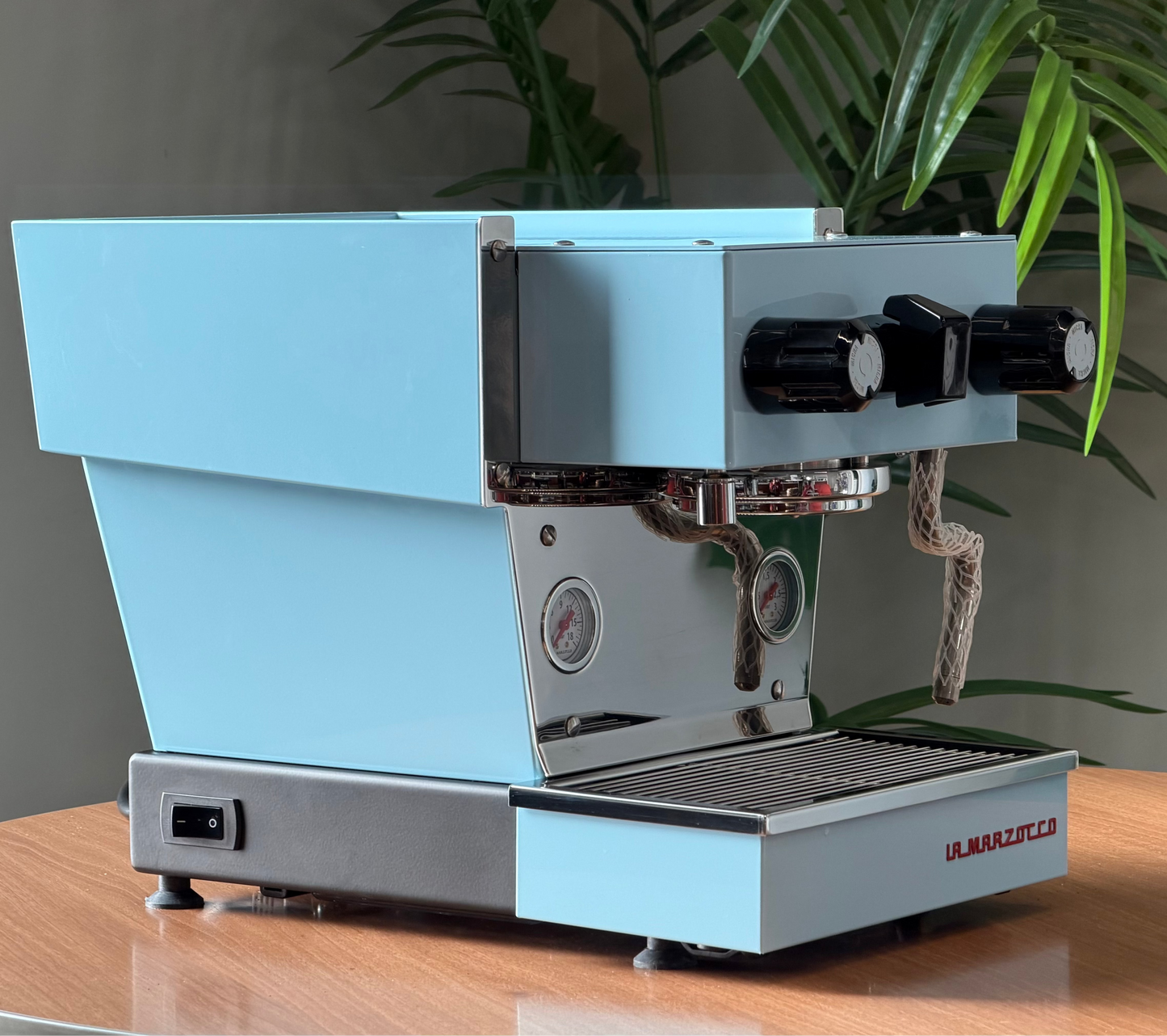 Machine à expresso à double chaudière La Marzocco Linea Micra (bleu)